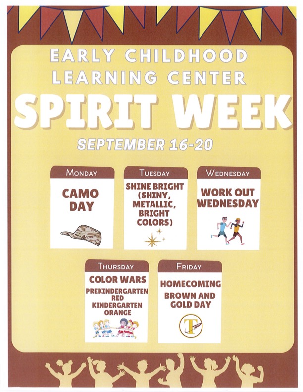 Spirit Week Flyer